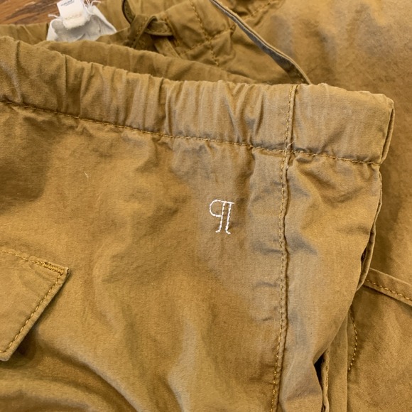 Anthropologie Pilcro Pants Womens XL Tan Brown Baggy Cargo Parachute Drawstring - Picture 6 of 9